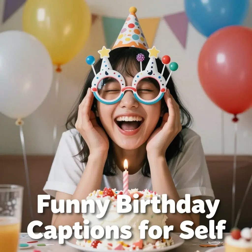 birthday caption for self