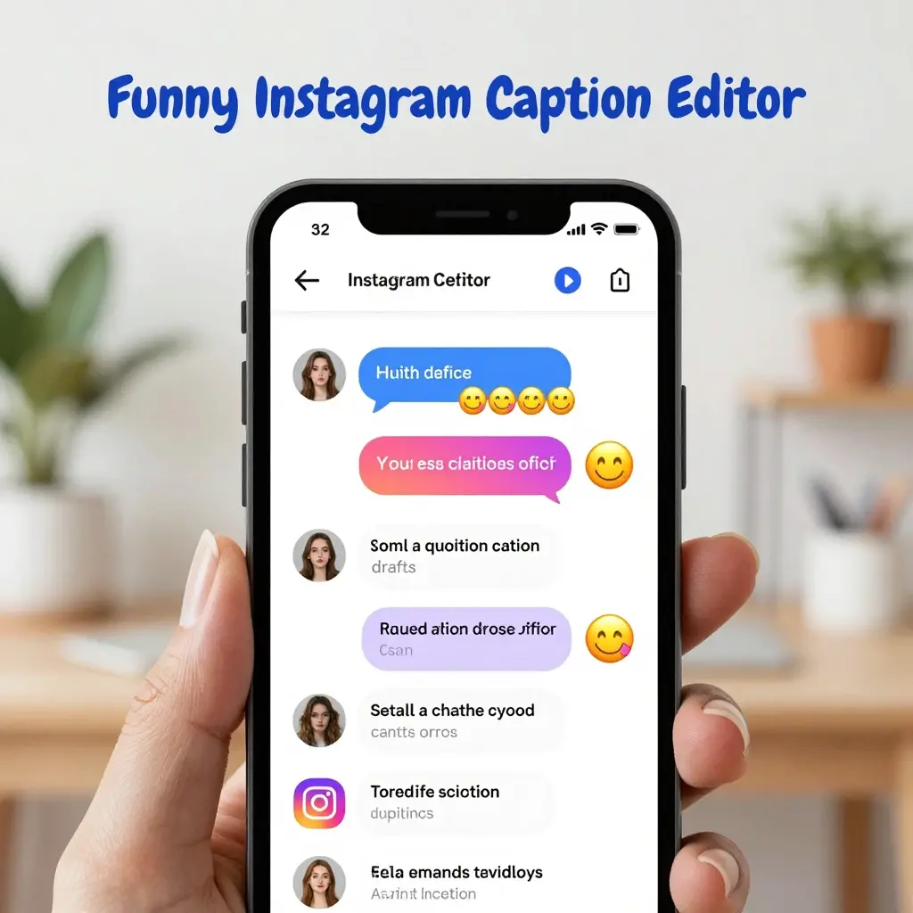 instagram caption editor