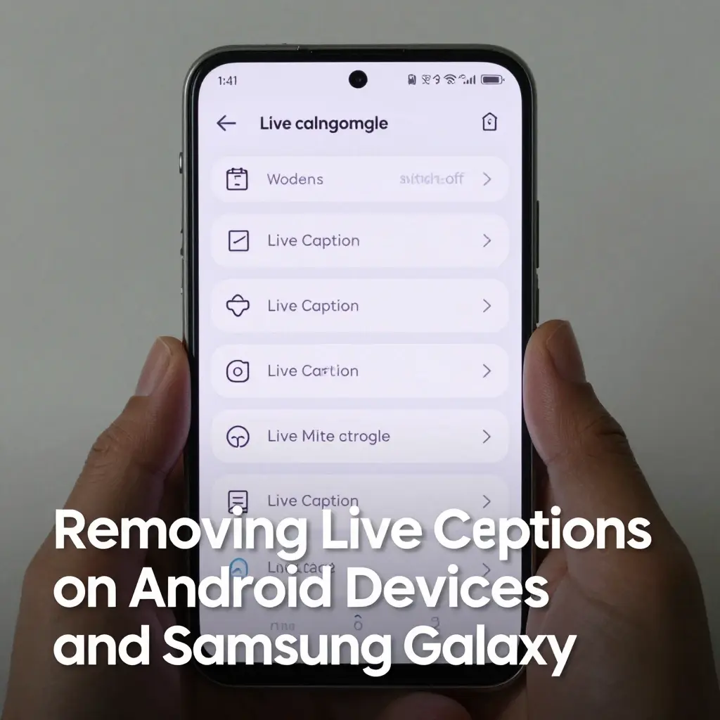 how to remove closed caption