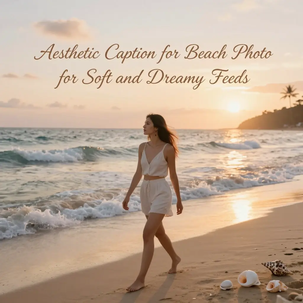 caption for beach photo