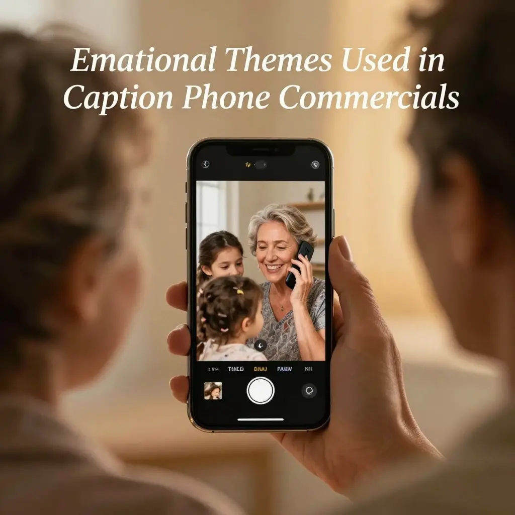 clear caption commercial