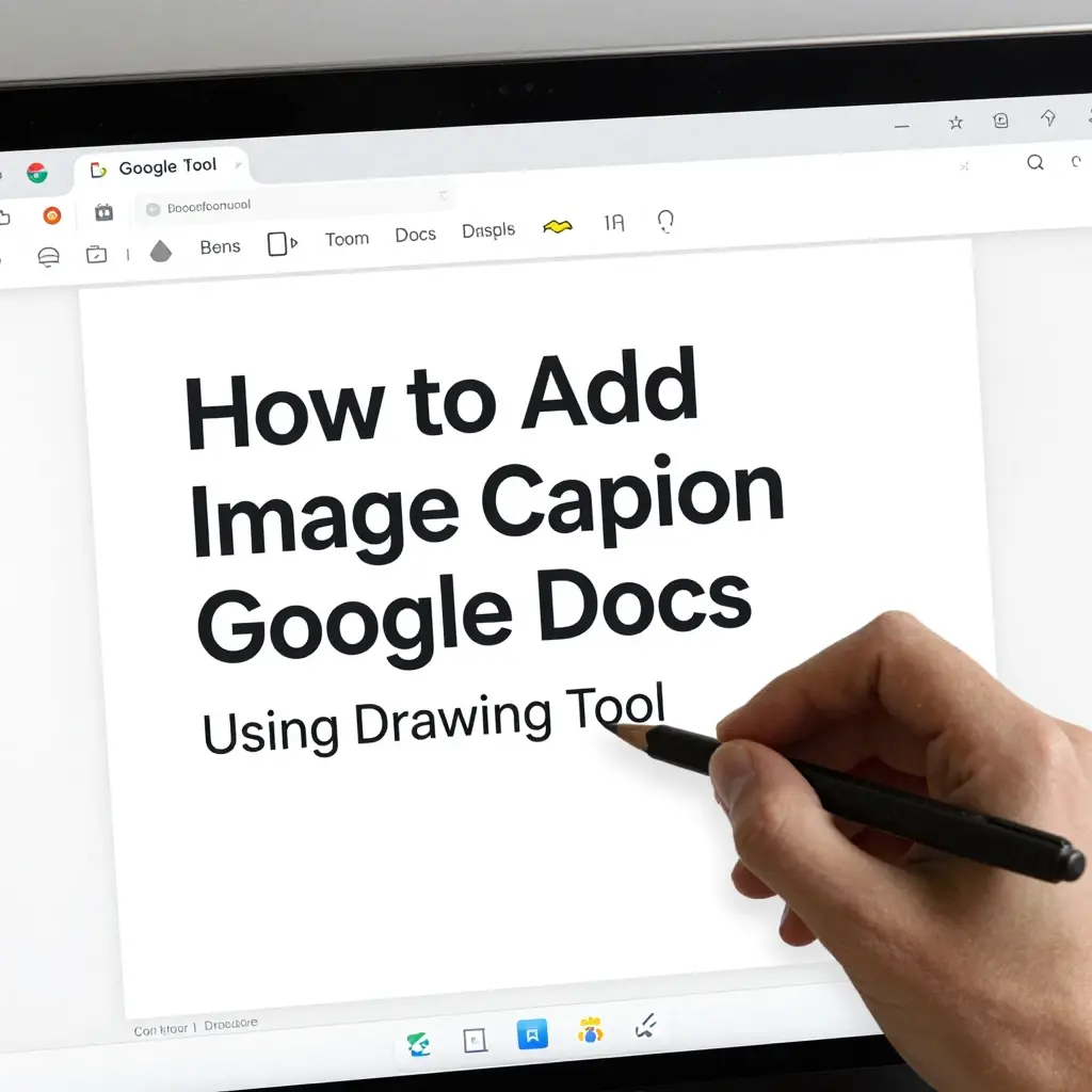 image caption google docs