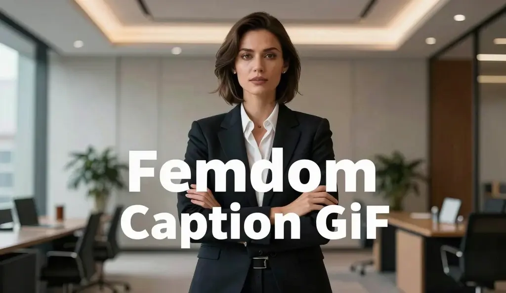 femdom caption gif