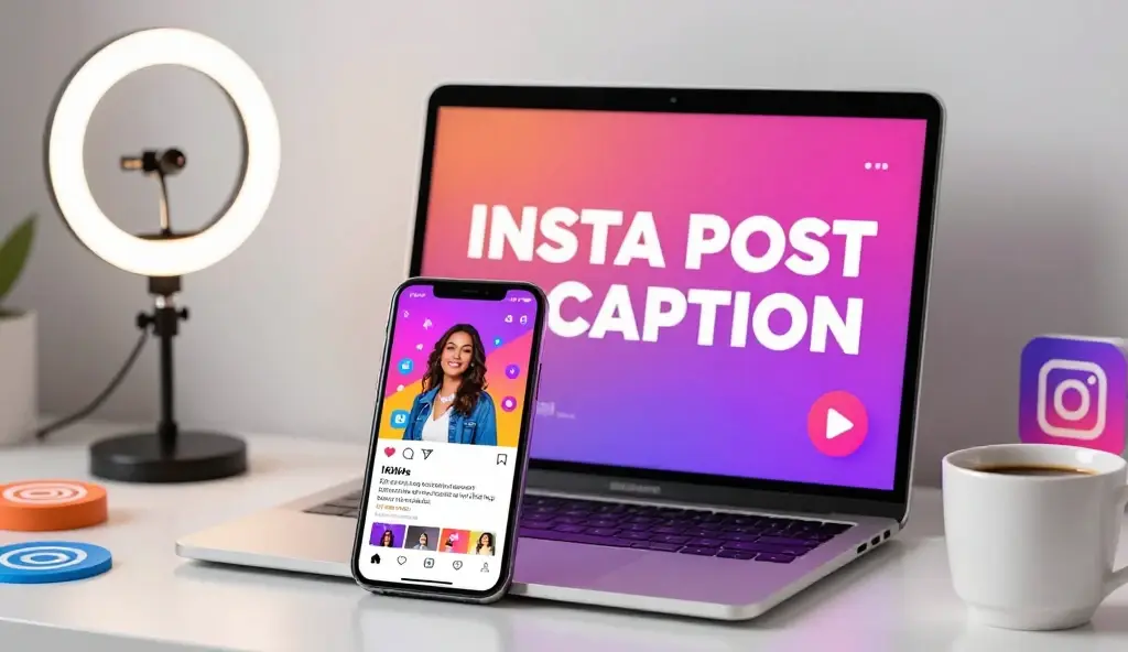 insta post caption