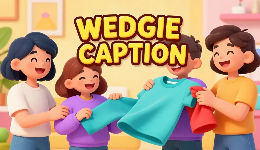 wedgie caption