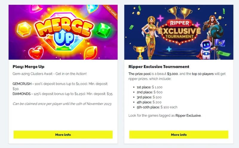 Explore ripper online casino